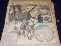 1908 THE BOSTON HERALD SUNDAY MAGAZINE SECTIONS LOT OF 21 - NICE PHOTOS - UP 92