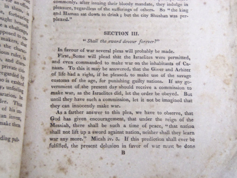 1815 CUSTOM OF WAR - A SOLEMN REVIEW BOOK - PROPOSING A REMEDY - J 4744