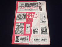 1953 ACT OF LOVE MOVIE PRESS BOOK STARRING KIRK DOUGLAS & DANY ROBIN - P 5