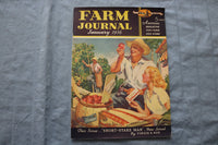 1936 JANUARY FARM JOURNAL MAGAZINE - SHORT-STAKE MAN - ST 5510V
