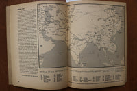 1942 GLOBAL WAR AN ATLAS OF WORLD STRATEGY-70 MAPS AND CHARTS- SOFTCOVER- K 3167