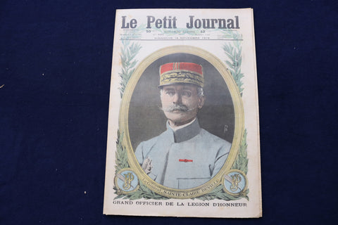 1916 NOV 12 LE PETIT JOURNAL SUPPLEMENT ILLUSTRE MAGAZINE - DEVILLE - NP 8788