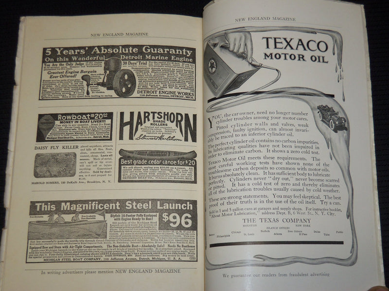 1912 JUNE NEW ENGLAND MAGAZINE - MARY EMMA WOOLLEY - NICE ADS - K 29
