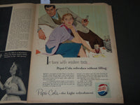 1953 JULY 26 NY SUNDAY MIRROR MAGAZINE SECTION - NICOLE MAUREY COVER - J 2894