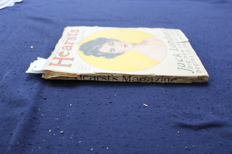 1913 NOVEMBER HEARST'S MAGAZINE - C.D. GIBSON COVER - JACK LONDON STORY - K 757