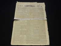 1865 SEPTEMBER 1 THE NEW YORK SUN NEWSPAPER - WIRZ CASE - NP 8954