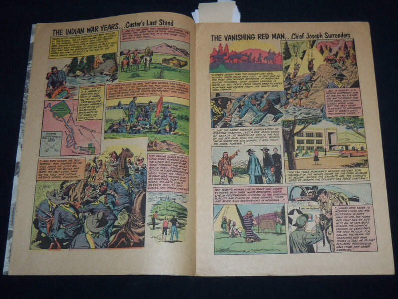 1950'S COME TO MONTANA LAND OF LEGEND & PROMISE COMIC BOOK - J 8700