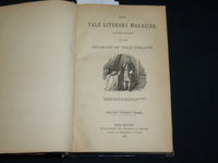 1857-1858 YALENSIA THE YALE LITERARY MAGAZINE BOUND VOLUME NO. 23 - KD 6042