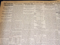 1920 AUGUST 2 NEW YORK TIMES - RED ARMY 75 MILES FROM WARSAW - NT 8547