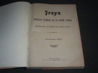 1923 FREYA ILLUSTRIERTE ZEITSCHRIFT FUR DIE FAMILIE BOUND VOLUME NO. 22- KD 4056