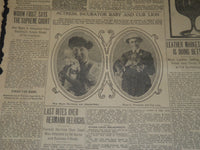 1906 SEPT 6 THE BOSTON HERALD - YANKEE YACHTS FINISH 1, 2 & 3 IN RACE - BH 101