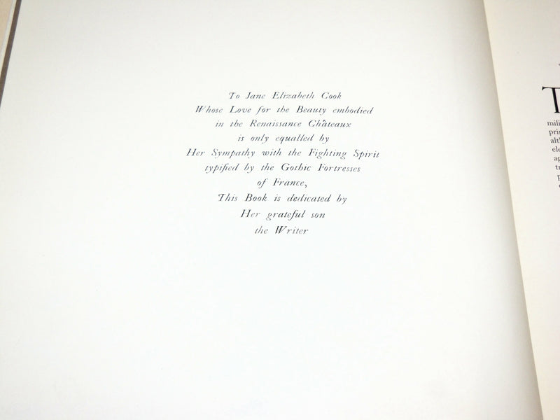 1916 TWENTY GREAT HOUSES OF FRANCES HARDCOVER BOOK BY THEODORE COOK - R 732O