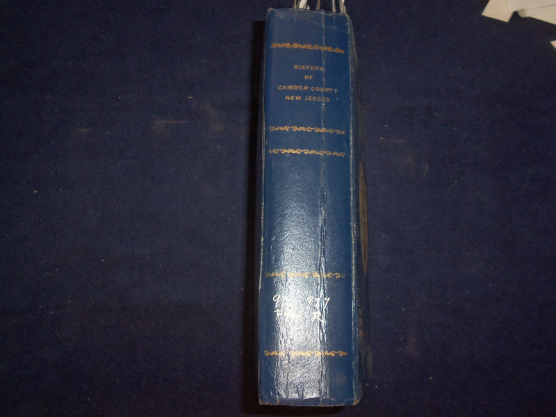 1974 THE HISORY OF CAMDEN COUNTY BICENTENNIAL EDITION HARDCOVER BOOK - KD 9086