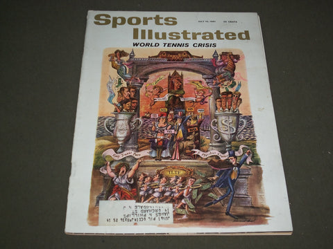 1961 JULY 10 SPORTS ILLUSTRATED MAGAZINE - WORLD TENNIS CRISIS - SP 9014