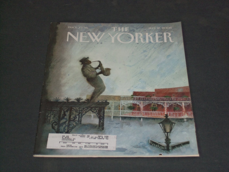 2005 SEPTEMBER 12 THE NEW YORKER MAGAZINE- ILLUSTRATED COVER-NY 2036