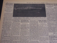 1936 DECEMBER 6 NEW YORK TIMES GENERAL NEWS - VAST QUEEN PARK RISING - NT 7004