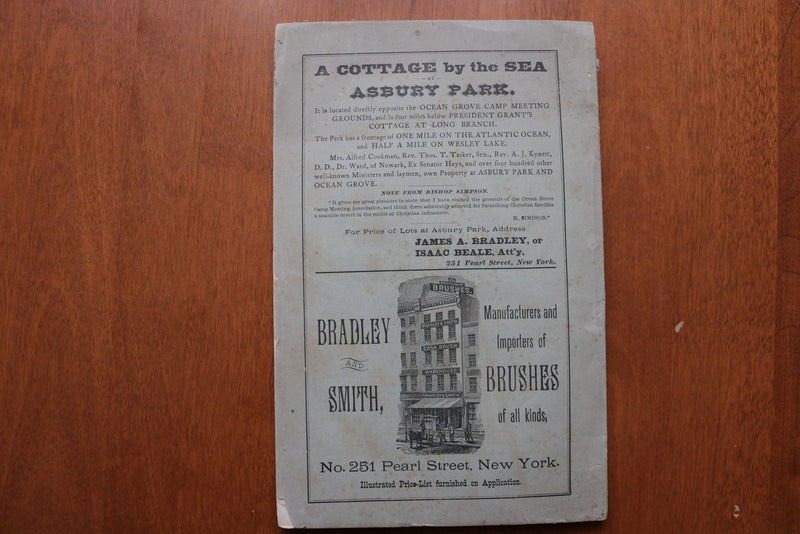 1875 JANUARY CHURCH EXTENSTION ANNUAL - NINTH REPORT - SOFTCOVER BOOK - K 3246