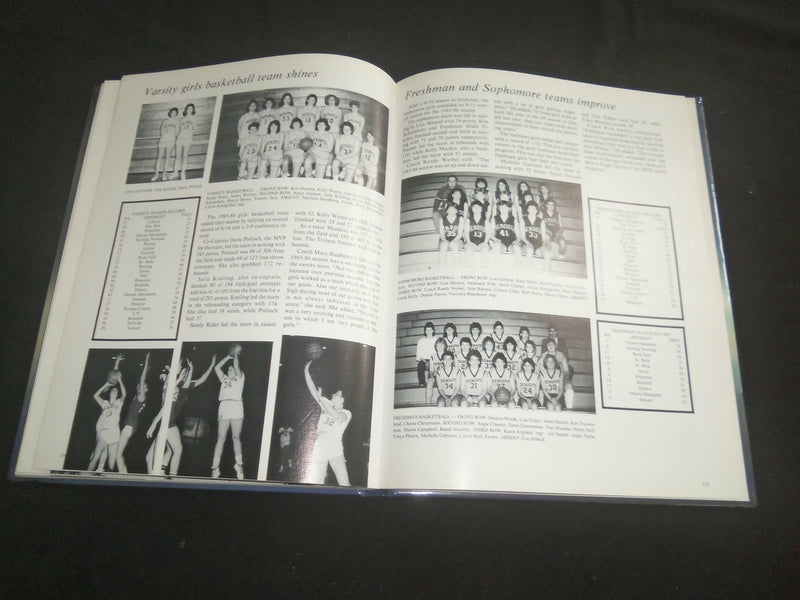 1986 ATODNEM MENDOTA HIGH SCHOOL YEARBOOK - MENDOTA, ILLINOIS - YB 2533
