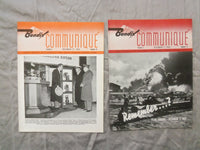 1943-1945 BENDIX COMMUNIQUE MAGAZINES - LOT OF 7 - K 252