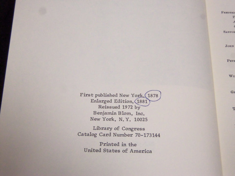 1972 AMERICAN PRINTS BY G. W. SHELDON BOOK - ENLARGED EDITION - KD 1350T