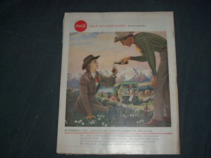 1958 MAY 10 THE SATURDAY EVENING POST MAGAZINE - ILLUSTRATED COVER - SP 2481F
