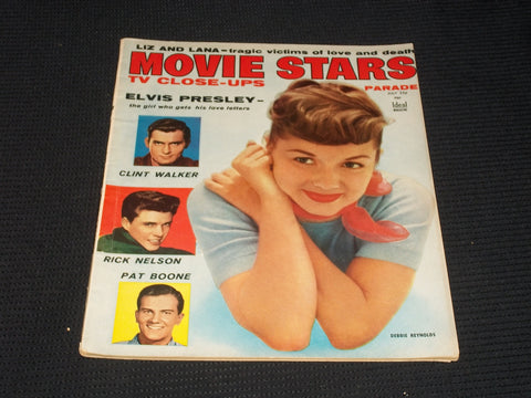 1958 JULY MOVIE STARS TV CLOSE-UPS MAGAZINE - DEBBIE REYNOLDS COVER - E 3458