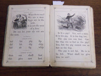 1875 HILLARD'S PRIMER OR FIRST READER BOOK BY G. HILLARD & CAMPBELL - K 2014