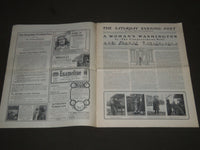 1902 JANUARY 4 THE SATURDAY EVENING POST MAGAZINE - ILLUSTRATED COVER- SP 1023