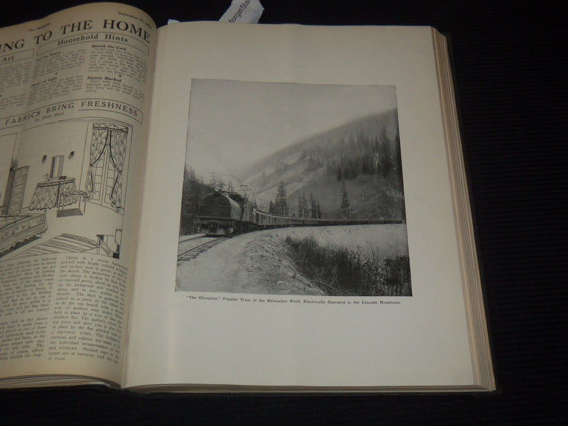 1929 SEPTEMBER-NOVEMBER THE MIRROR MAGAZINE BOUND VOLUME - KD 3351K