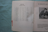 1949 OCTOBER 29 HARTWICK VS. CORTLAND STATE FOOTBALL PROGRAM - K 3390