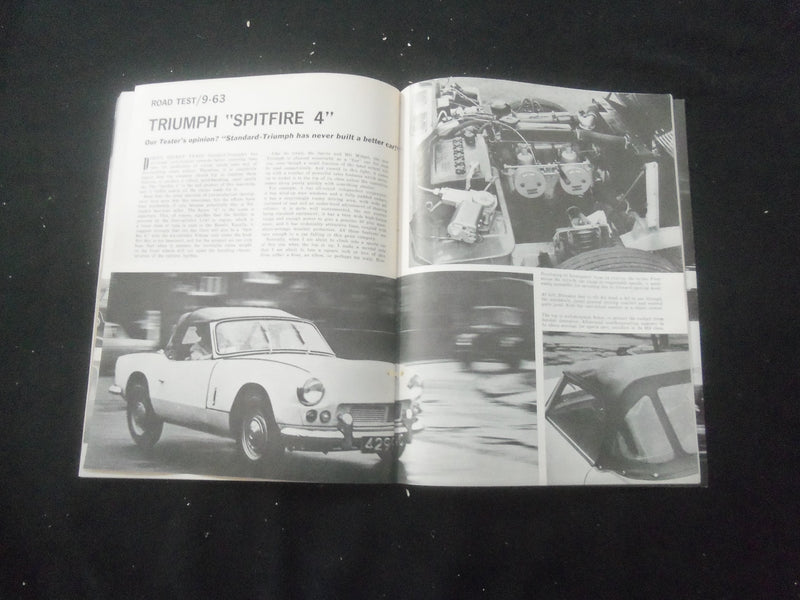 1963 MARCH SPORTS CAR GRAPHIC MAGAZINE - FORD'S TWIN-CAM CORTINA - SP 1521H