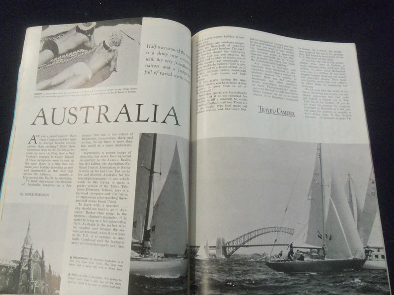 1966 MAY U.S CAMERA & TRAVEL MAGAZINE - HOW TO MAKE YOUR VACATION LAST- SP 4713U