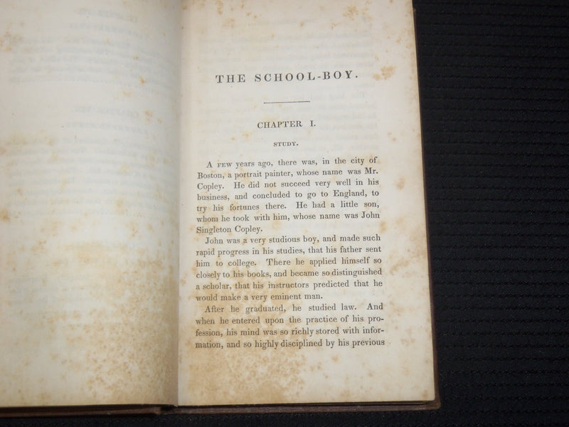 1839 THE SCHOOL BOY BOOK BY JOHN S. C. ABBOTT - BOSTON - K 2193