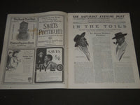 1904 FEBRUARY 13 THE SATURDAY EVENING POST MAGAZINE - ILLUSTRATED COVER - SP 452