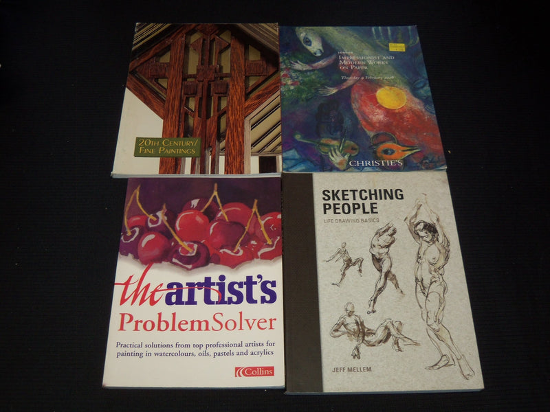 1960'S-2000'S ASSORTED SOFTCOVER ART BOOKS LOT OF 25 - KD 5U