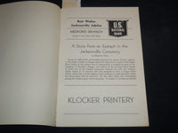 1955 SOUVENIR OF JACKSONVILLE, OREGON GOLD RUSH JUBILEE PROGRAM - J 8718