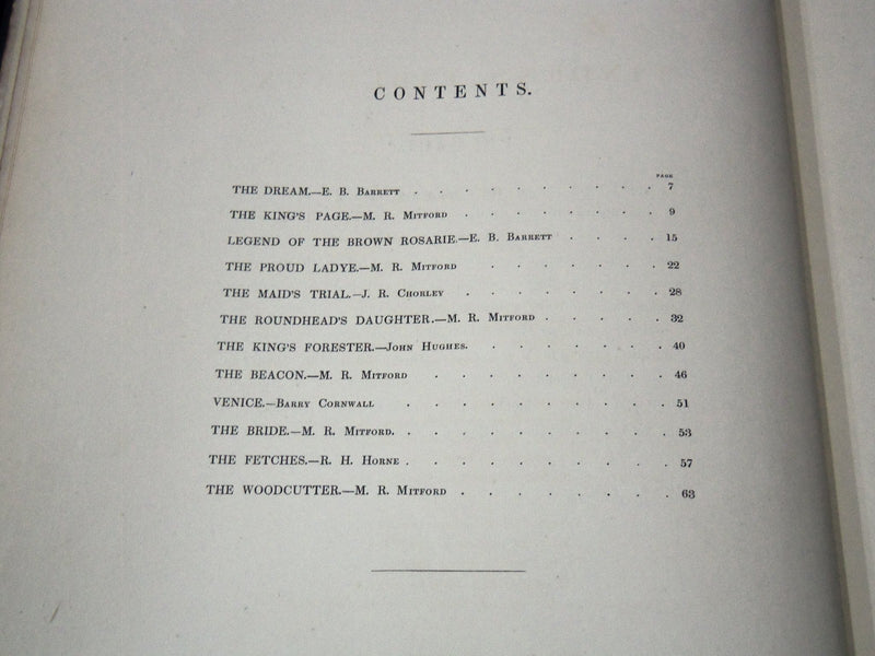 1840 FINDENS' TABLEAUX IRIS OF PROSE POETRY ART MDCCCXL - WILLIAM FINDEN - Z 203