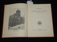 1922-1925 CENTRAL HIGH SCHOOL OF PHILADELPHIA HANDBOOKS LOT OF 2 - KD 6326