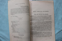 1904-1907 U.S. DEPT OF AGRICULTURE BULLETINS - LOT OF 3 - SOFTCOVER - K 3254