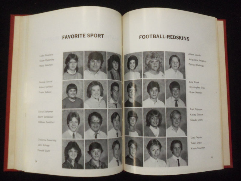 1985 IMPRESSIONS PEQUANNOCK VALLEY SCHOOL YEARBOOK- POMPTON PLAINS, NJ - YB 3163