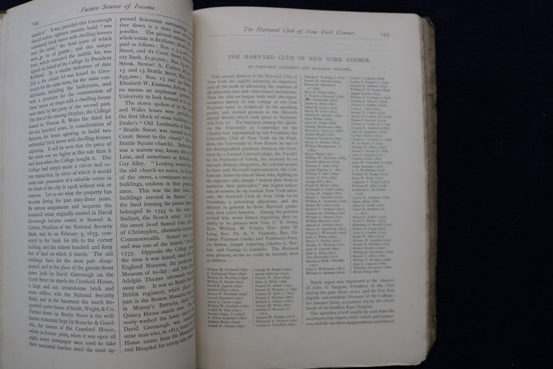 1881 MARCH THE HARVARD REGISTER ILLUSTRATED MAGAZINE - CHARLES CHAUNCY - K 615