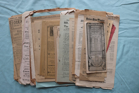 1890'S-1900'S EARLY THEATRE BROADSIDES - 75+ PIECES - GREAT LOT - K 3327