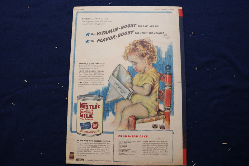 1946 MARCH 24 CHICAGO TRIBUNE MAGAZINE - CONSTANCE MOORE COVER - E 22829