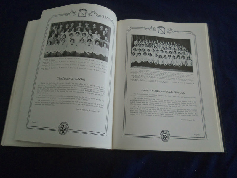 1929 THE THOMIST ST. THOMAS HIGH SCHOOL YEARBOOK - ROCKFORD, ILLINOIS - YB 2627