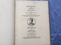 1933 BIBLIOGRAPHY OF LIBERATOR SIMON BOLIVAR HARDCOVER BOOK ENG/SP - KD 9358