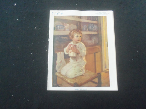 1914 OCTOBER 22 LIFE MAGAZINE - CAUGHT RED-HANDED - L 760D