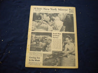 1962 AUGUST 5 NEW YORK MIRROR NEWSPAPER - DORIS PEARSON COVER PHOTO - NP 6003
