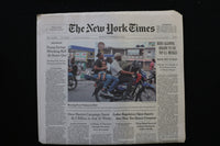 2024 NOVEMBER 18 NEW YORK TIMES - BIDEN ALLOWING UKRAINE TO USE TOP U.S. MISSLES