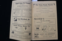 1946 CROSS ROADS THEATRE PROGRAM - TENTH ANNIVERSARY SEASON - LOT OF 2 - K 2458