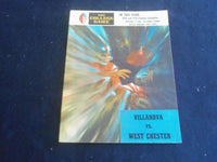 1968 NOV 23 FOOTBALL PROGRAM - VILLANOVA UNIV VS WEST CHESTER UNIV - SP 1215D
